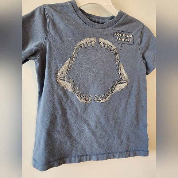 GAP Other - Size 3 Baby GAP blue t-shirt Vacation Spring Break beach shore pool lake shark